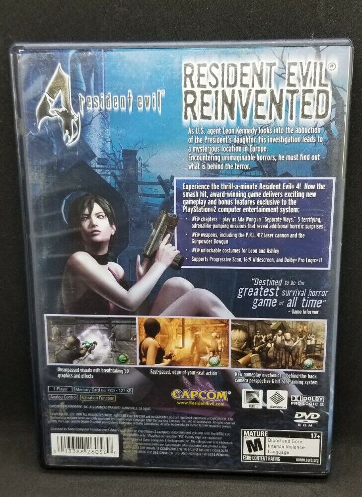 Resident Evil 4 (2005), PS2 Game