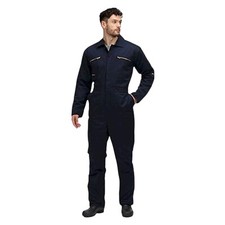 Mens Regatta Zip Fasten Insulated Workwear Coverall Garage All-in-One Boilersuit