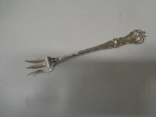 Alvin Majestic Sterling Silver Cocktail Seafood Oyster Fork