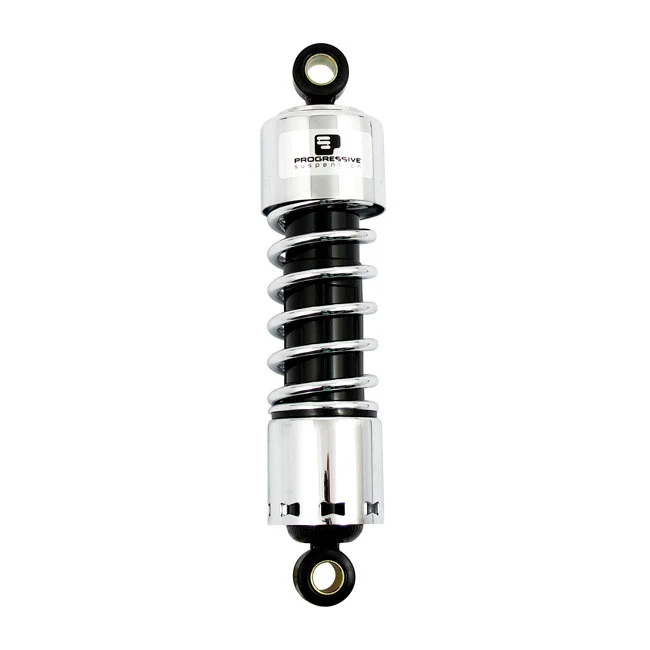 Harley Sportster Amortisseurs 12 " Chrome Progressive Suspension 04-UP - Photo 1/1