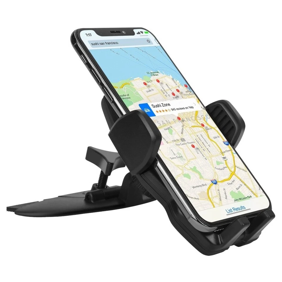 MPOW 360° Montaje para teléfono de automóvil Ranura para CD Montaje para automóvil Soporte para teléfono para automóvil Foto 2 de 4