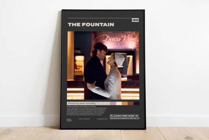 The Fountain Minimalist Movie Poster by Darren Aronofsky