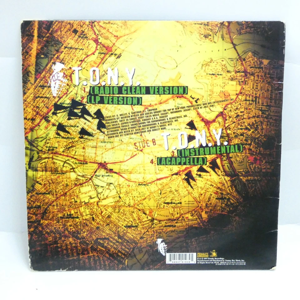 SINGLE VINYLE 33 TOURS CAPONE N NOREAGA TONY INSTRU ACCAP RAP HIP HOP AMERICAIN - Photo 4/4