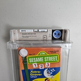 Sesame Street 123 Wata 9.6 A+ Nintendo Nes Factory Sealed Brand New