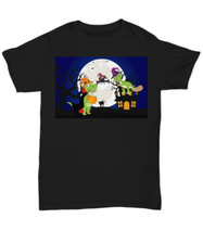 Funny Halloween Dinosaurs Halloween Costume For Kids - Unisex Tee