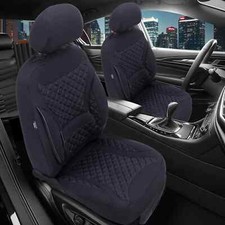 2x Sitzbezüge passend für Opel Insignia A ab 2008-2017 (Schwarz) | PRIME