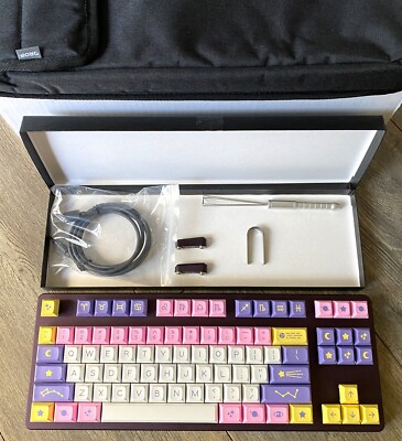 DROP Signature Series Zodiac Keyboard - Purple - New in Open Box w/ Extras!