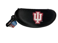NCAA Indiana Hoosiers Sun Glass Hard Case Clip on Holder Belt Backpack Shades