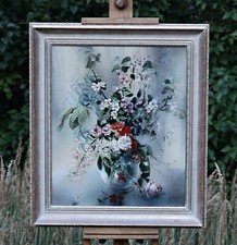 Andrzej Starzycki (1949-2010) - Still Life With Flowers In The Vase, Oil Canvas