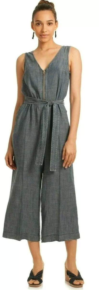 Trina turk sales chambray jumpsuit