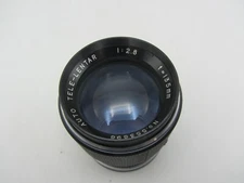 Auto Tele Lentar F2.8 135mm Canon FD Mount Lens for SLR / Mirrorless Cameras