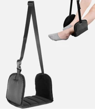 Airplane Footrest Travel Foot Hammock Plane Feet Rest Accessories Portable Feet