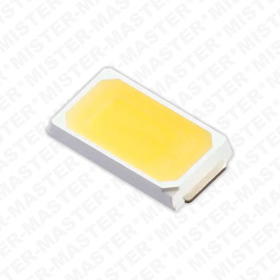 CHIP LED SMD 5730 BIANCO PURO ALTA LUMINOSITA' 6000K - 6500K - 20 PEZZI - Immagine 2 di 4