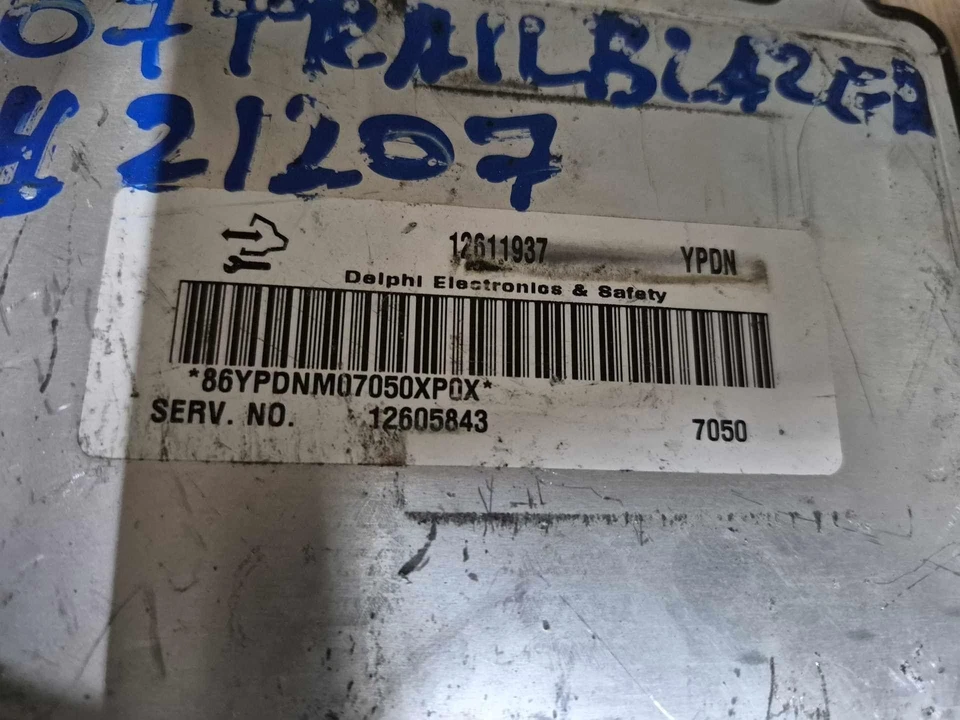 Caixa cerebral motor/motor 12605843 Buick Enclave 08 - Imagem 2 de 3