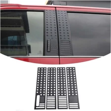 Door Window Pillar Post Miror Molding Cover Trim Panel For Ford F150 15-20 Flag