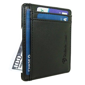 Mens RFID Blocking Slim Wallet Front Pocket Minimalist Secure Credit Card Holder 741498357121 | eBay