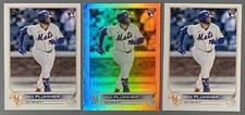 Three 2022 Topps Update Nick Plummer RCs: Rainbow Foil & 2 Base Rookie #US247