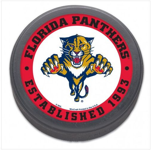 Florida Panthers Souvenir Hockey Puck NHL eBay