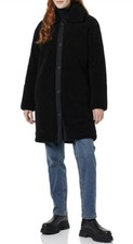Amazon Essentials Women's Oversized Teddy Sherpa Coat Size Small £85