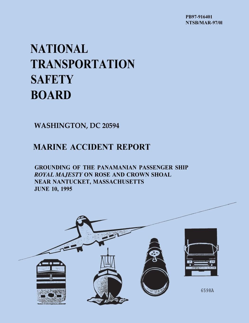 9781495346248 Marine Accident Report: Grounding of the Panamania...Massachusetts