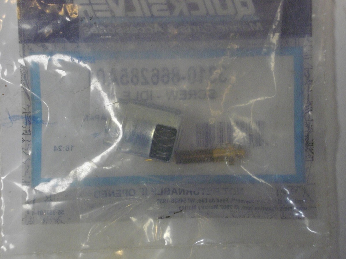 Mercury Marine Quicksilver MerCruiser 3310-866285A01 Idle Mixture 