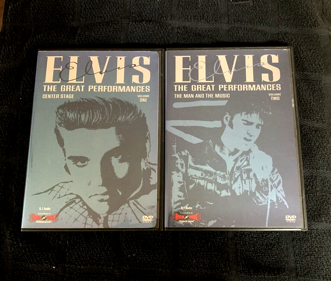 Elvis : The Great Performances Vol 1 & 2 DVD | eBay