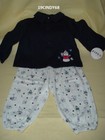 NEW CIRCO 2 PIECE INFANT SNOWMEN CHRISTMAS OUTFIT SIZE 6/9 MONTHS