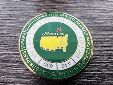 2020 Augusta National Masters Junior Patron Magnetic Yardages Golf Ball Marker⛳⛳