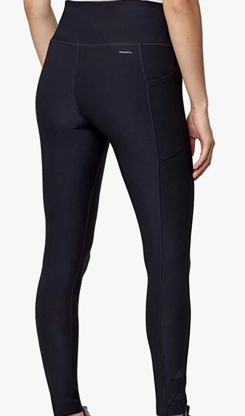 Mondetta Performance + Luxury Womens Size Large Leggings Athletic Pants  Black