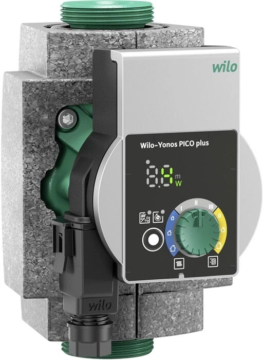 Wilo High Efficiency Circulation Pump Yonos PICO Plus 25/1-6 130mm Heating  Pump 4048482758374 | eBay