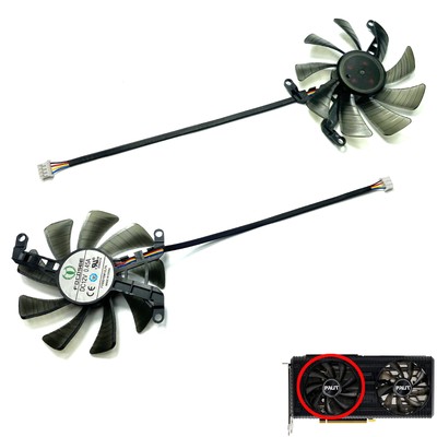For PALIT RTX3050 3060 3060ti 8GB Dual OCGraphics Card Cooling Fan Repair Kit