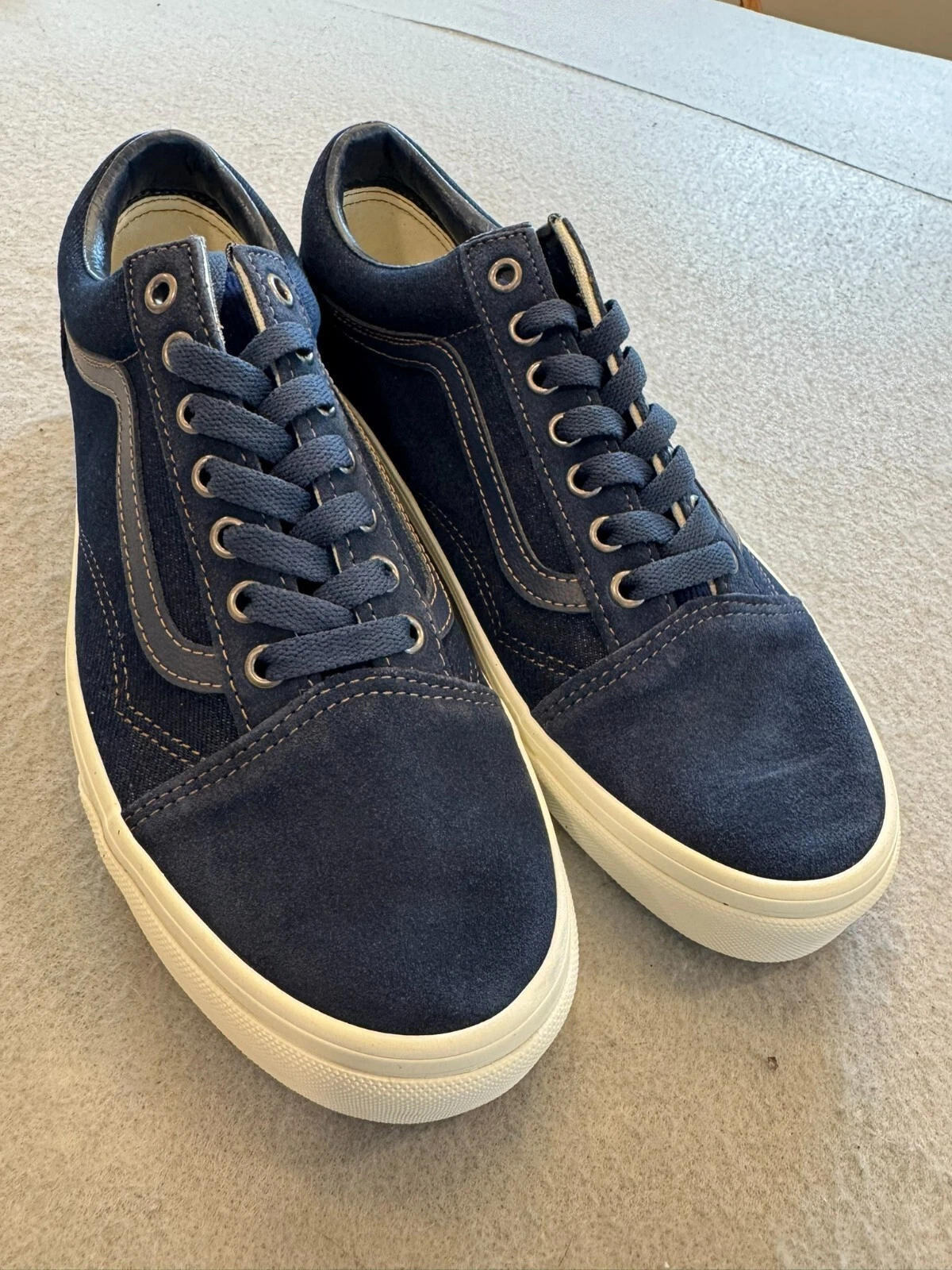 Scarpe Vans Uomo 9 Nuove Oldol Skool Den Bluual attive Casual Sc daateboard