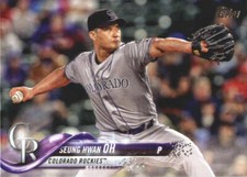 2018 Topps Update #US53 Seung Hwan Oh Colorado Rockies