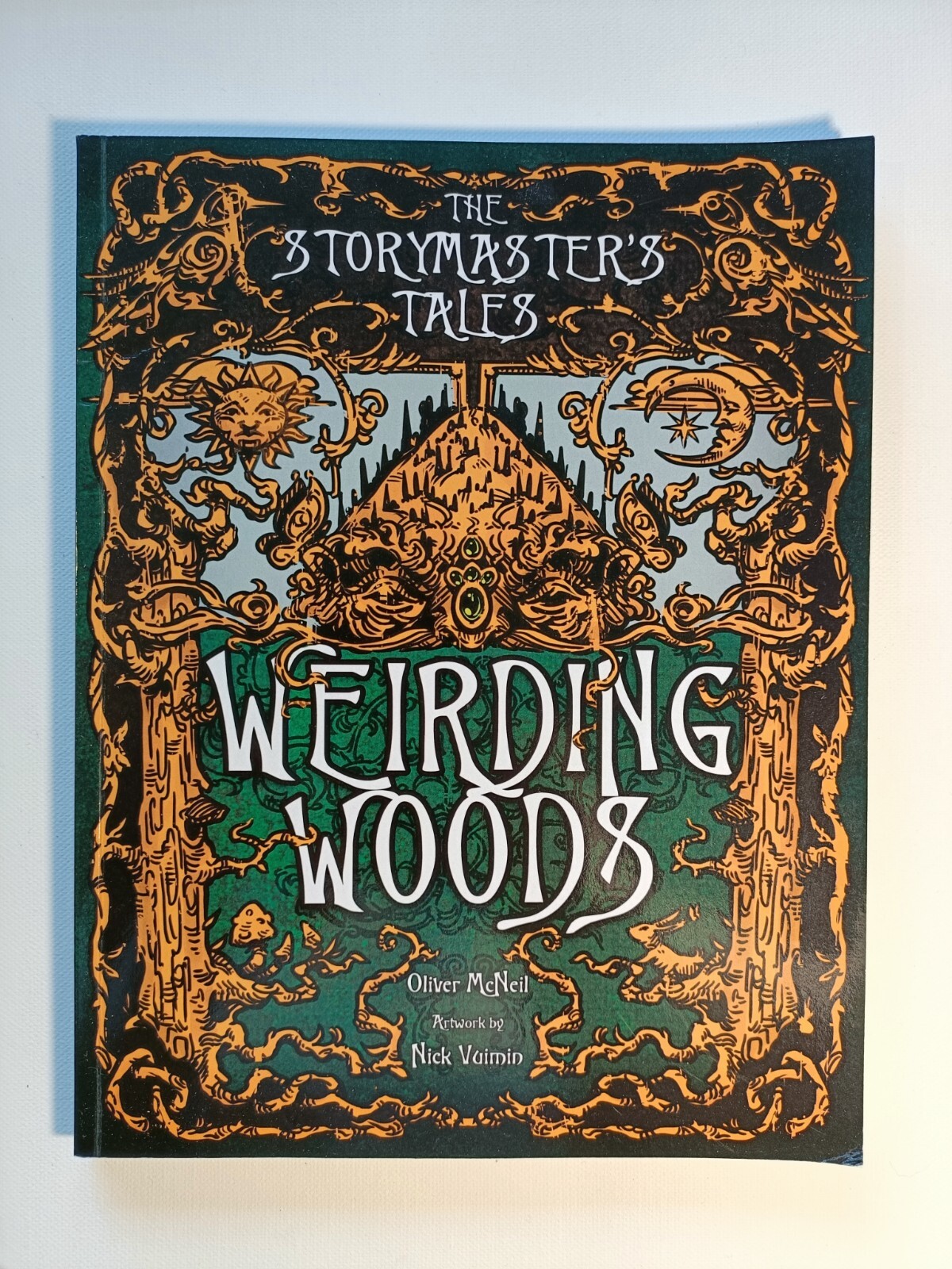 Weirding Woods by Oliver McNeil 2021 paperback interactive game book Storymaster