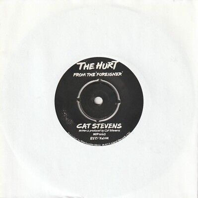 Cat Stevens - The Hurt (Island 1973) 7'' Single