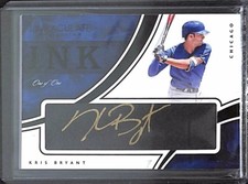 2016 Panini Immaculate Immaculate Ink Autograph #II-KB Kris Bryant No 1 of 1