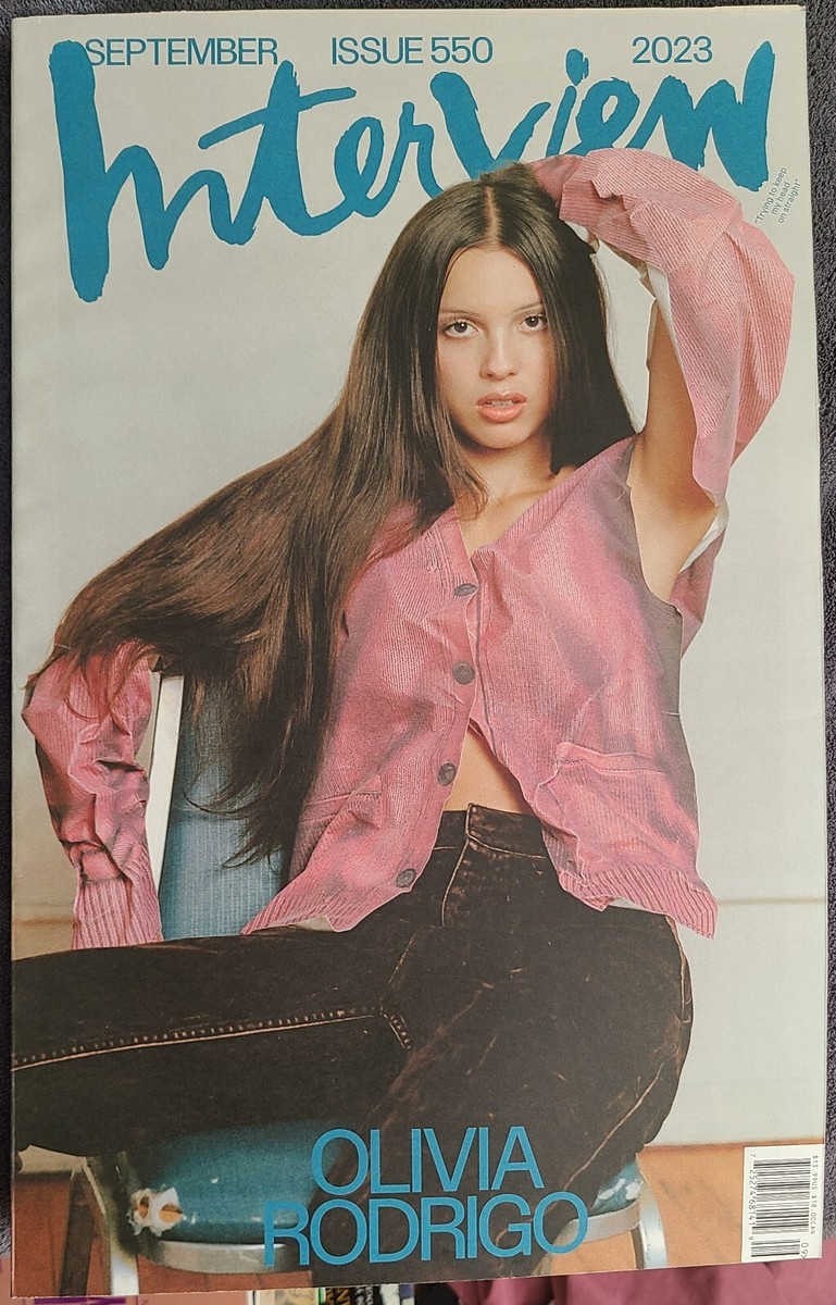 女性情報誌 interview September 2023 Olivia Rodrigo INTERVIEW MAGAZINE SEPTEMBER 2023 OLIVIA RODRIGO by Phoebe