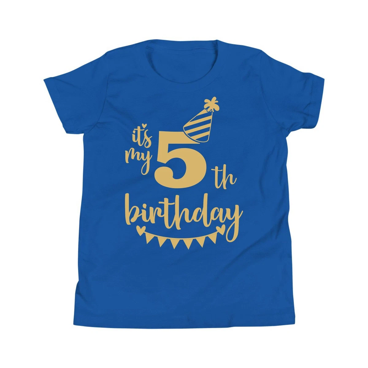 it's my 5th birthday shirt boy