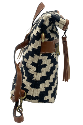 Patricia Nash Woven Casoli Convertible Backpack Black Patricia Nash Woven Casoli Convertible Backpack Black | Jender main image 4