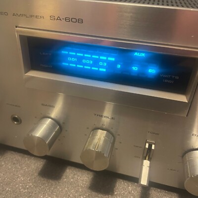 Pioneer SA-608 Stereo Amplifier Audiophile Amp | Very Rare | Retro