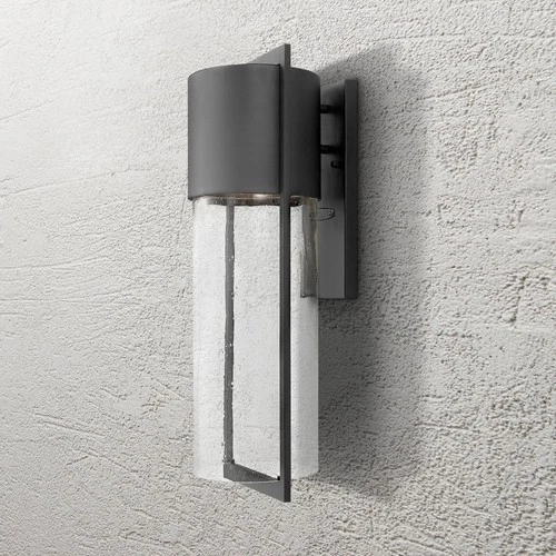 Hinkley Shelter 23 1/4" High Black LED Outdoor Wall Light - Picture 1 of 10