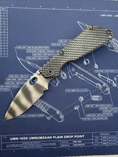 Strider SnG Hybrid Gunner Grip,  Tigerstripe S30V