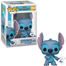 Stitch with Mood Chart #1744 - Disney Lilo & Stitch Funko Pop!