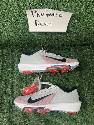 Nike Air Zoom Infinity Tour 2 Golf Pure Platinum Red Navy  display picture 1