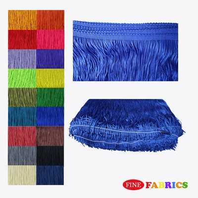 FINE FABRICS ONLINE USA 5/10/20 Yard 8 Inch Wide Fringe Tassel Trim for Sewing Crafts