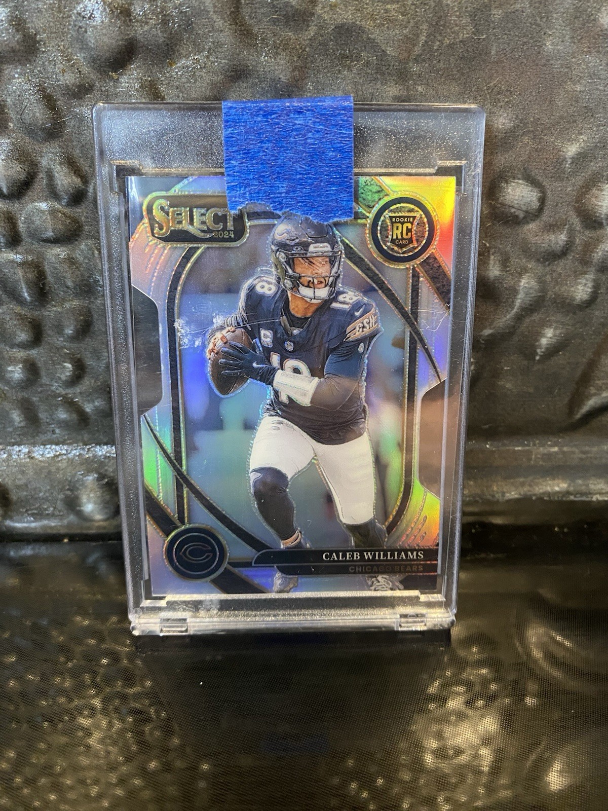 2024 Panini Select Caleb Williams #216 Rookie Silver Die Cut Prizm Chicago Bears