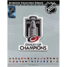 2026 NHL Stanley Cup Final Champions Carolina Hurricanes Jersey Patch