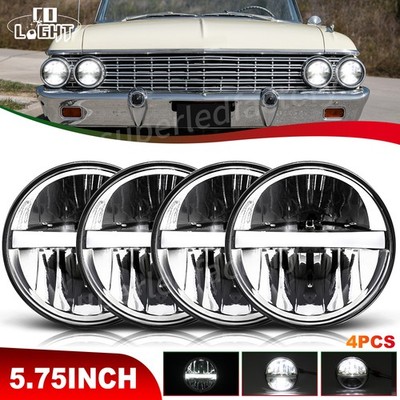 5 3/4'' 5.75 zoll LED Scheinwerfer E-Zertifizierung Hi/Lo DRL für GMC Chevy Buick