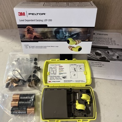 3M PELTOR Level Dependent Earplug LEP-200 New