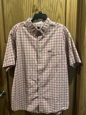 Ralph Lauren chaps Plaid  Short Sleeve Button Down Shirt